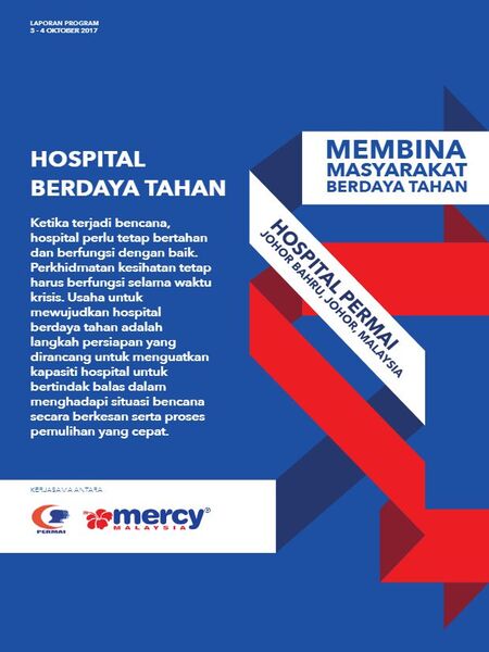 Resilient Health Infrastructure Hospital Permai Johor